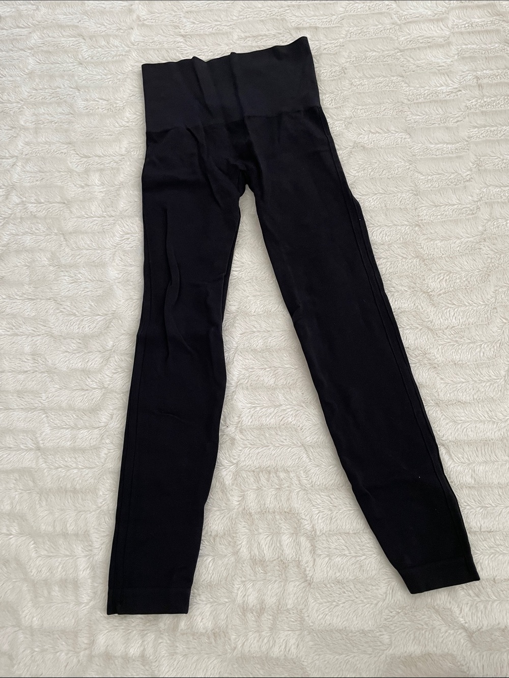 SPANX Black High-Waist Leggings